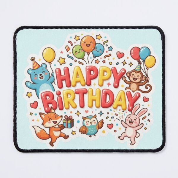 Item preview, New Born Happy Birthday sticker designed and sold by Love & Papercraft  ⭐️⭐️⭐️.
