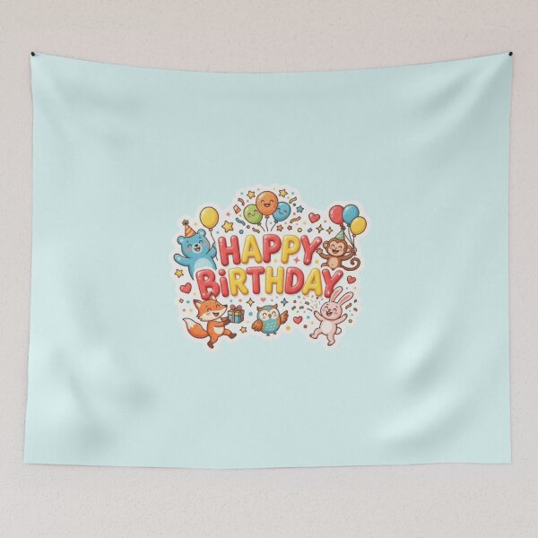 Item preview, New Born Happy Birthday sticker designed and sold by Love & Papercraft  ⭐️⭐️⭐️.