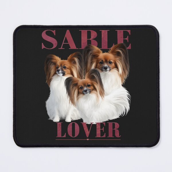 Item preview, Sable Papillon Lover – Papillon Dog Lover Design designed and sold by PapillonArtStudio.
