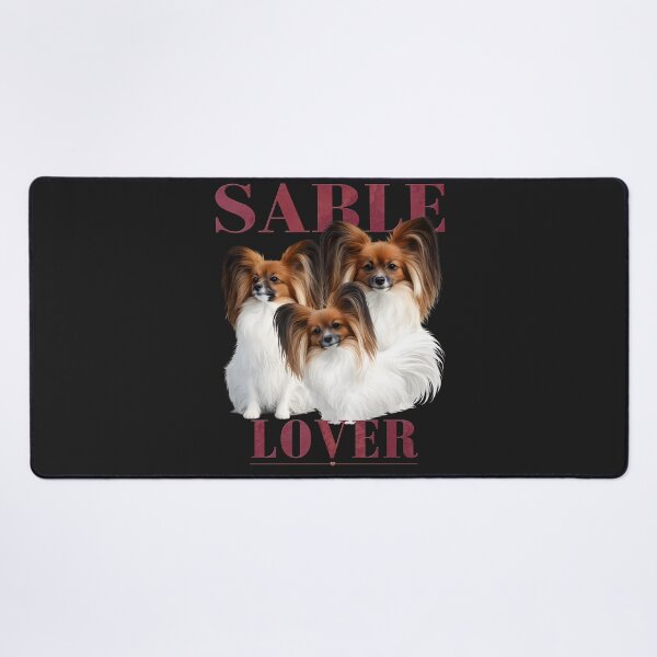 Item preview, Sable Papillon Lover – Papillon Dog Lover Design designed and sold by PapillonArtStudio.