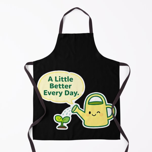 Item preview, A Little Better Every Day – Cute Kawaii Watering Can and Sprout Growth Mindset designed and sold by Ideeplyfeltit.