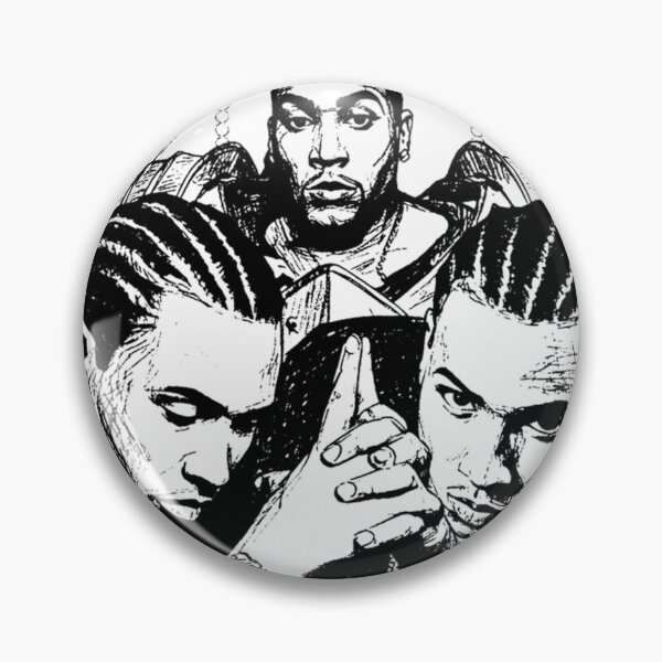Item preview, Sillhouette Style Puerto Rican Rapper designed and sold by GlumacPerazzoz.