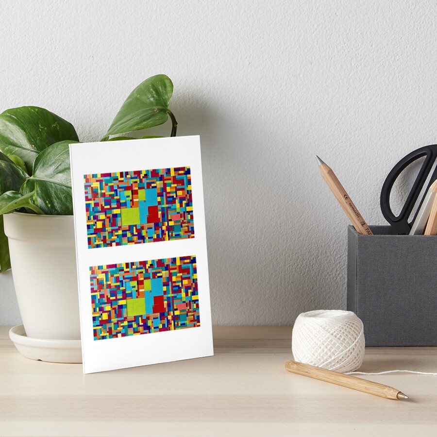 Item preview, Art Board Print designed and sold by abstractengine.