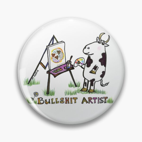 Item preview, Bullshit Artist designed and sold by ArtByAbend.