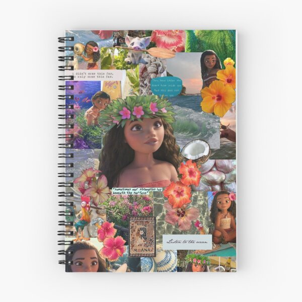 Item preview, Moana Tropical Ocean Aesthetic Disney Princess Collage designed and sold by lilacWhim.