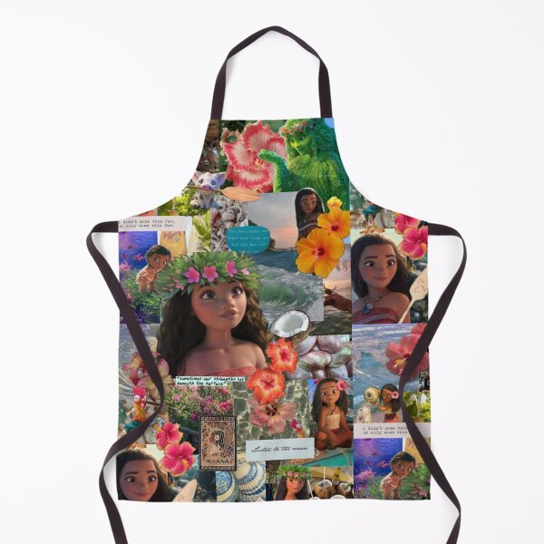 Item preview, Moana Tropical Ocean Aesthetic Disney Princess Collage designed and sold by lilacWhim.