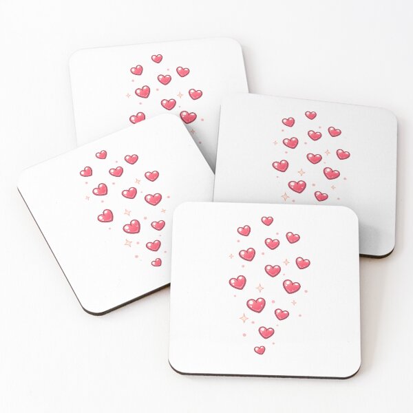 Artikelvorschau, Little Red Hearts | Cute Falling Hearts Design entworfen und verkauft von VasiArtLab.