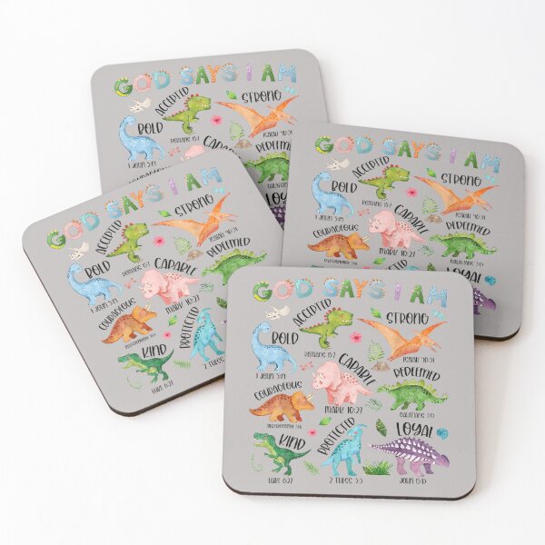 Item preview, God Says I Am Dinosaur Lover Bible Verse Kids Toddler Boys designed and sold by mjohnson9.
