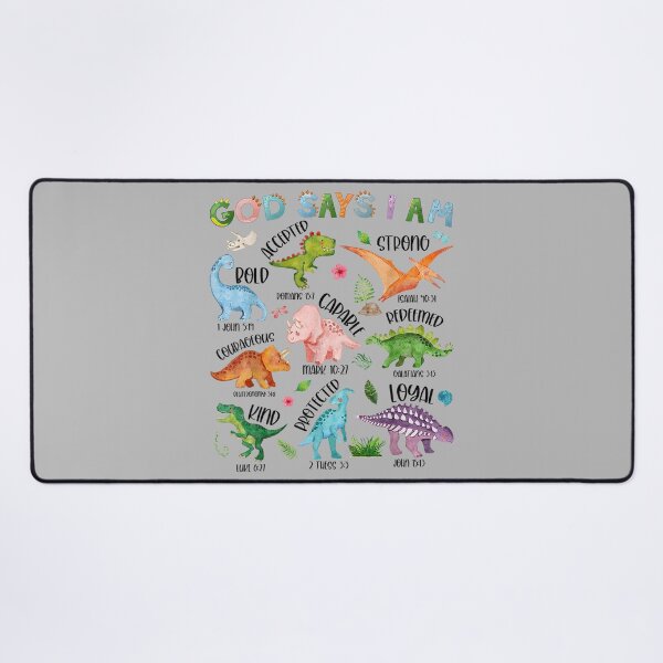 Item preview, God Says I Am Dinosaur Lover Bible Verse Kids Toddler Boys designed and sold by mjohnson9.