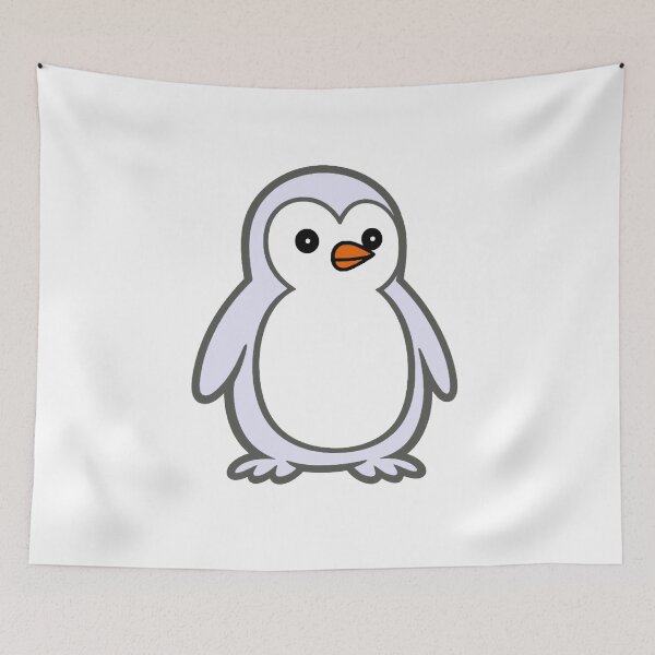Item preview, Cute Minimalist Penguin | Clean Vector Mascot Design designed and sold by Pippo-Penguin.
