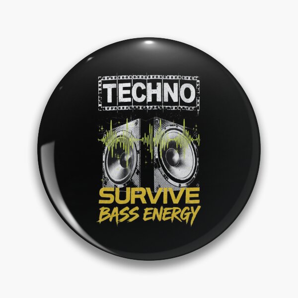 Item preview, TECHNO Film Roll Survive Bass Energy  Rave DJ Subwoofer  designed and sold by Graphroad.