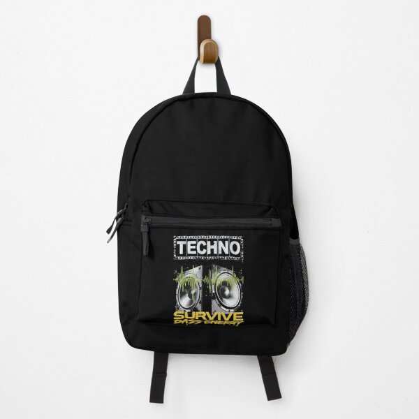Item preview, TECHNO Film Roll Survive Bass Energy Rave DJ Subwoofer designed and sold by Graphroad.