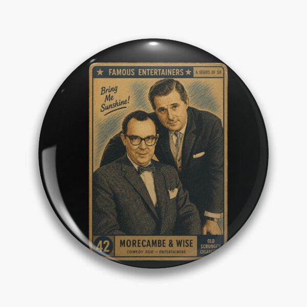 Item preview, Morecambe & Wise - Trading Card designed and sold by halibutgoatramb.