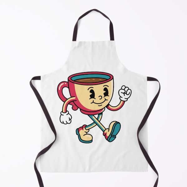 Item preview, Retro Cartoon Coffee Cup - 1930s Vintage Style designed and sold by pattman.