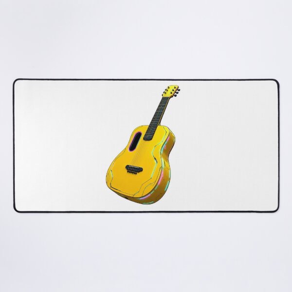 Item preview, Retro Neon Acoustic Guitar  designed and sold by ZenOtaku Lab.