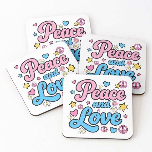 Item preview, peace and love designed and sold by CornershopTee.