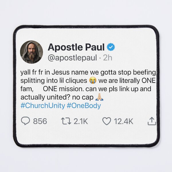 Item preview, If Paul Were Here We'd Be Getting A Letter - Apostle Paul Funny Tweet Meme Christian designed and sold by Neurospicy Trolls.