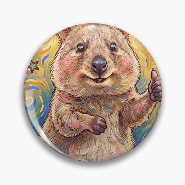Item preview, Stay Positive Bro Quokka Thumbs Up Meme T-Shirt designed and sold by KIDEnia.
