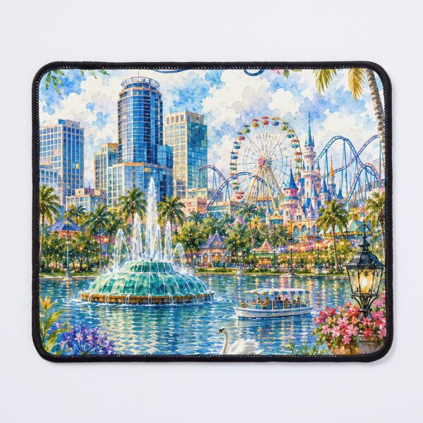 Item preview, Orlando Theme parks USA Florida designed and sold by TravelMarvel.