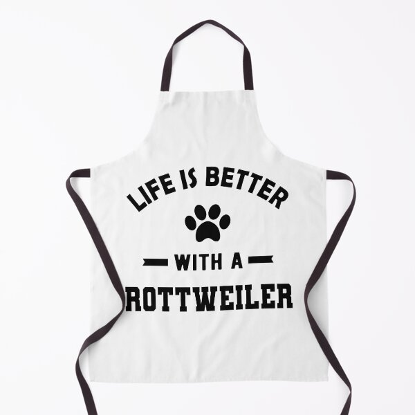 Item preview, Life Is Better With A Rottweiler Dog Paw Print designed and sold by GiaoCalonas.