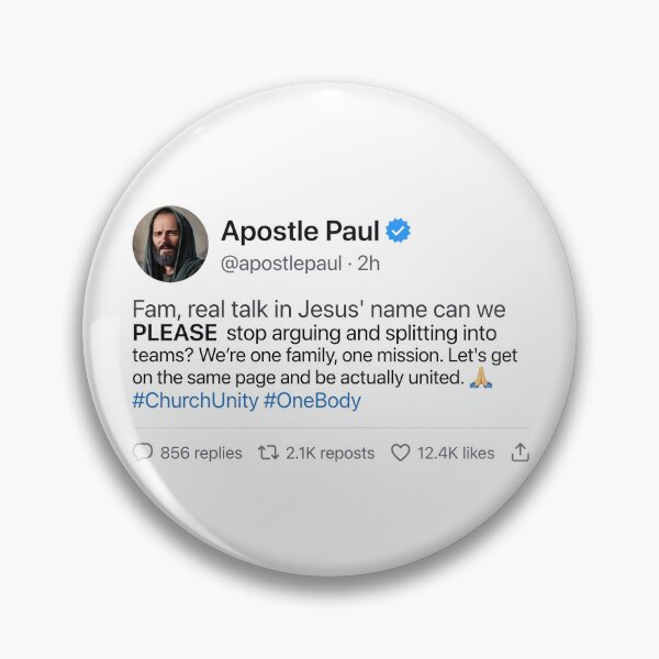 Item preview, If Paul Were Here We'd Be Getting A Letter - Apostle Paul Tweet Church Unity Funny designed and sold by Neurospicy Trolls.