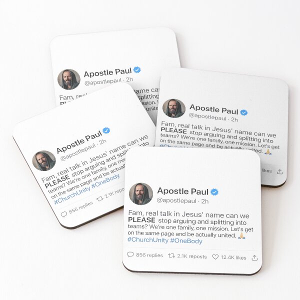 Item preview, If Paul Were Here We'd Be Getting A Letter - Apostle Paul Tweet Church Unity Funny designed and sold by Neurospicy Trolls.
