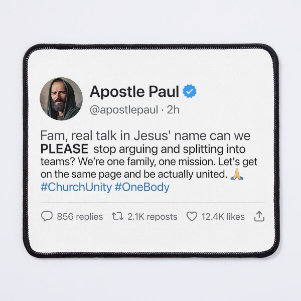 Item preview, If Paul Were Here We'd Be Getting A Letter - Apostle Paul Tweet Church Unity Funny designed and sold by Neurospicy Trolls.