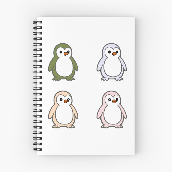 Item preview, Minimalist Penguin Quartet | Clean Vector Mascot Set designed and sold by Pippo-Penguin.