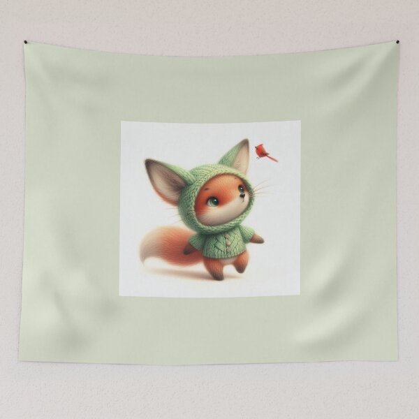 Item preview, Naive Fox designed and sold by Beyondnote-Art.