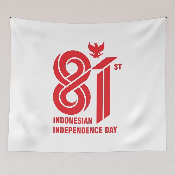 Item preview, 81st Indonesian Independence Day designed and sold by Ahsacom.