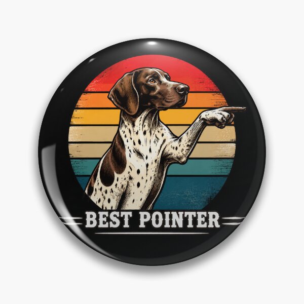 Item preview, Pointer Dog German Shorthaired Pointer Retro Sunset Vintage Art designed and sold by Shakhbata-1.