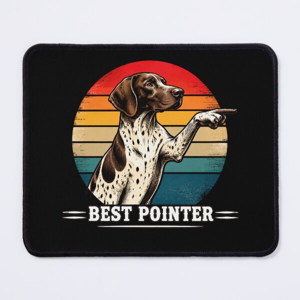 Item preview, Pointer Dog German Shorthaired Pointer Retro Sunset Vintage Art designed and sold by Shakhbata-1.