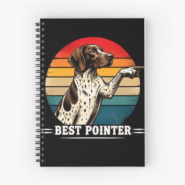 Item preview, Pointer Dog German Shorthaired Pointer Retro Sunset Vintage Art designed and sold by Shakhbata-1.