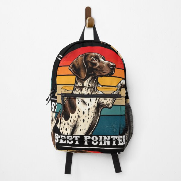 Item preview, Pointer Dog German Shorthaired Pointer Retro Sunset Vintage Art designed and sold by Shakhbata-1.