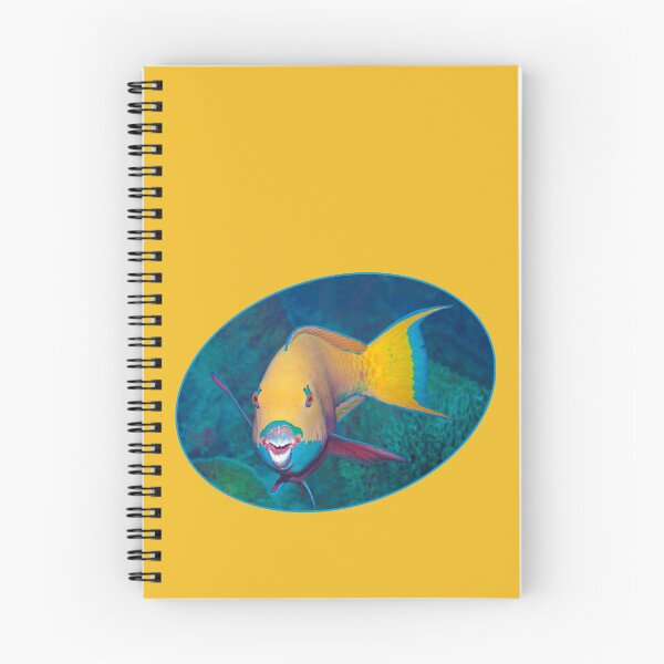 Item preview, Colorful Parrotfish Dynamic Oval * Modern Graphic Design |  designed and sold by Photo & Design Ute Niemann.