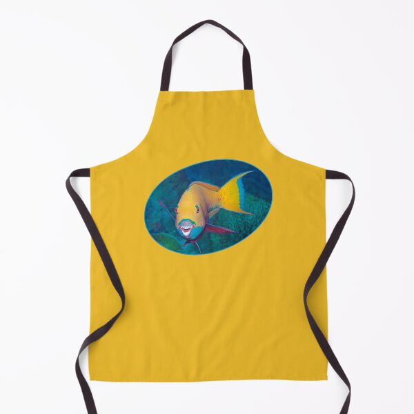 Item preview, Colorful Parrotfish Dynamic Oval * Modern Graphic Design | designed and sold by Photo & Design Ute Niemann.