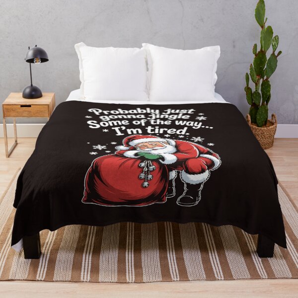 Item preview, Probably Just Gonna Jingle Funny Tired Santa Christmas Humor designed and sold by mari-kayden.