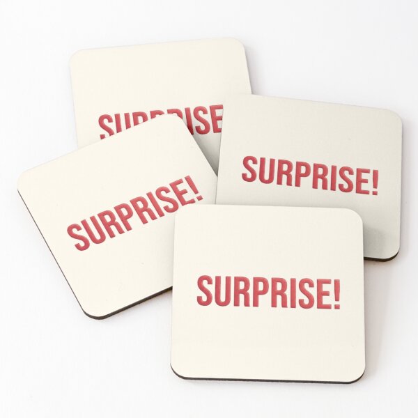Item preview, Surprise Party gifts sticker text  designed and sold by Love & Papercraft  ⭐️⭐️⭐️.