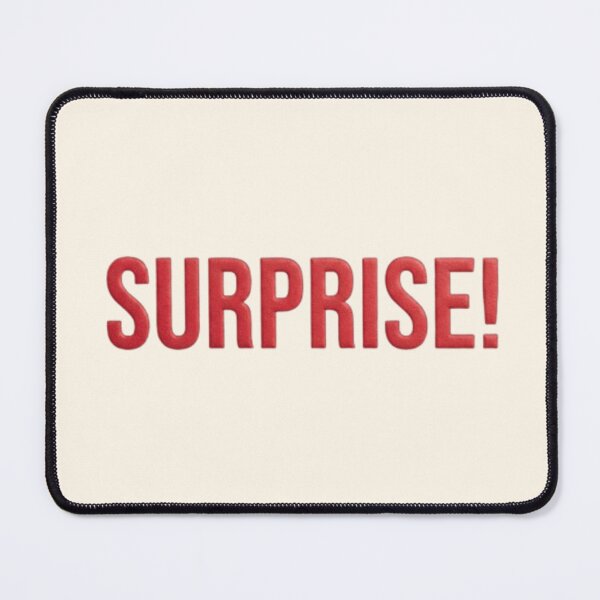 Item preview, Surprise Party gifts sticker text designed and sold by Love & Papercraft ⭐️⭐️⭐️.