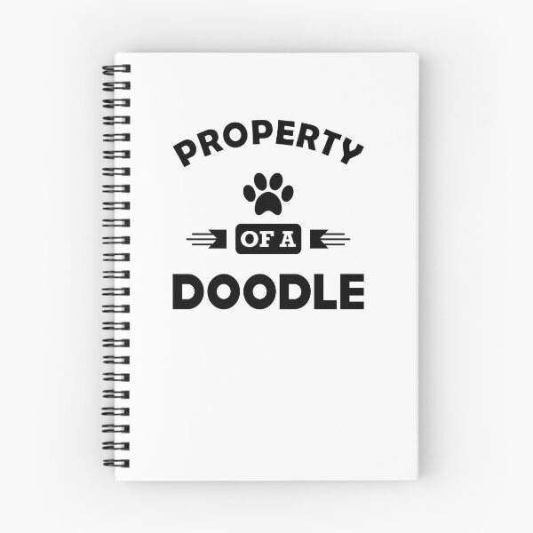 Item preview, Property Of A Doodle Paw Print Dog Lover Gift designed and sold by GiaoCalonas.
