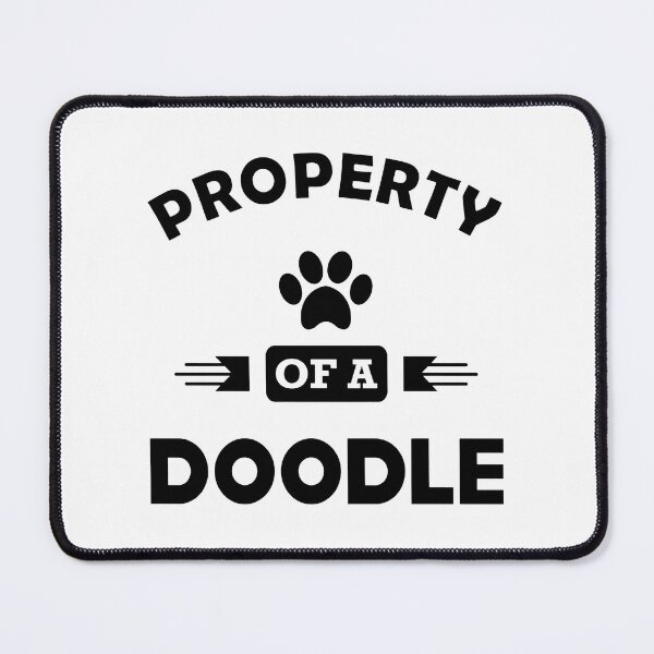 Item preview, Property Of A Doodle Paw Print Dog Lover Gift designed and sold by GiaoCalonas.