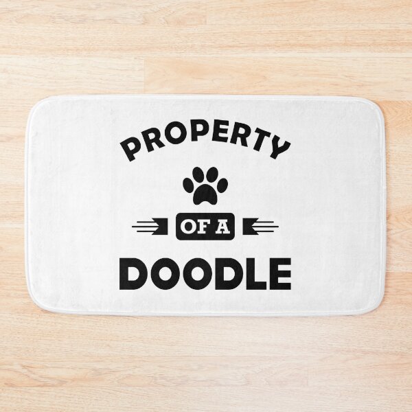 Item preview, Property Of A Doodle Paw Print Dog Lover Gift designed and sold by GiaoCalonas.