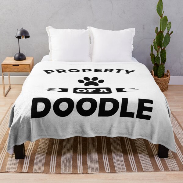 Item preview, Property Of A Doodle Paw Print Dog Lover Gift designed and sold by GiaoCalonas.