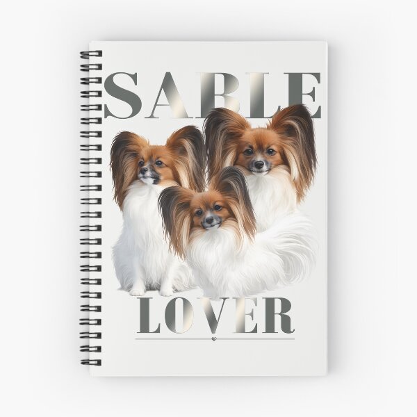 Item preview, Sable Papillon Lover – Papillon Dog Lover Design designed and sold by PapillonArtStudio.