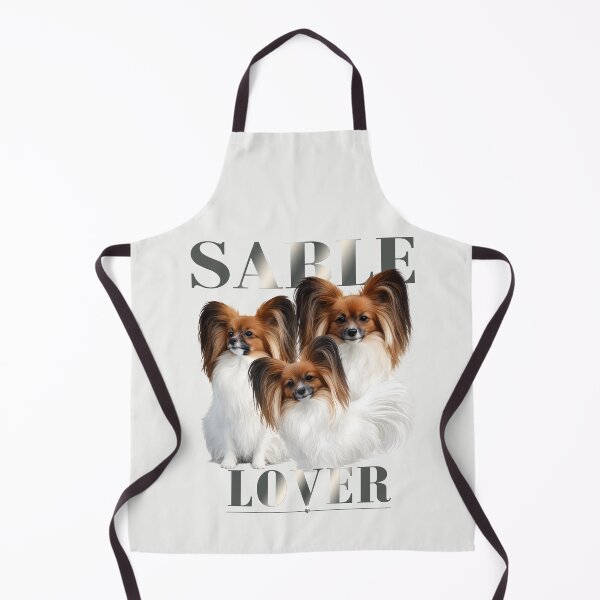 Item preview, Sable Papillon Lover – Papillon Dog Lover Design designed and sold by PapillonArtStudio.