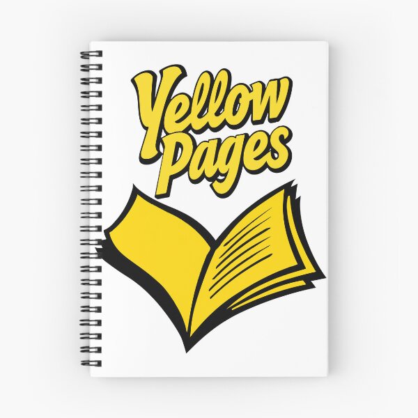 Item preview, Yellow Pages Bold Text Design designed and sold by RichardRags.
