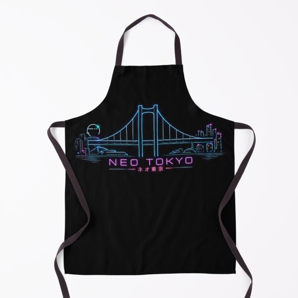 Item preview, NEO TOKYO Neon Skyline | Minimal Cyberpunk Japan Aesthetic designed and sold by YunsCozyCorner.