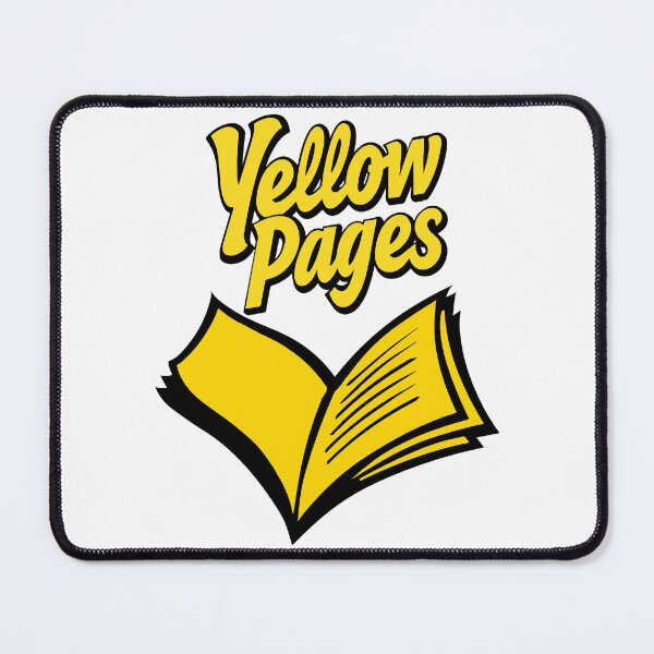 Item preview, Yellow Pages Bold Text Design designed and sold by RichardRags.