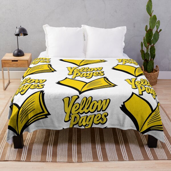 Item preview, Yellow Pages Bold Text Design designed and sold by RichardRags.