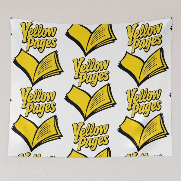 Item preview, Yellow Pages Bold Text Design designed and sold by RichardRags.